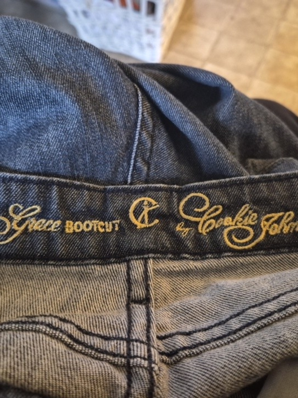 Cookie Johnson Grace Bootcut Jeans - Dark Wash Denim